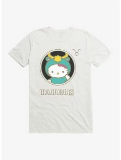 Hot Sale 🌟 Hello Kitty Star Sign Taurus Stencil T-Shirt ✨ -Cheap Sanrio Store 18189215 hi 1