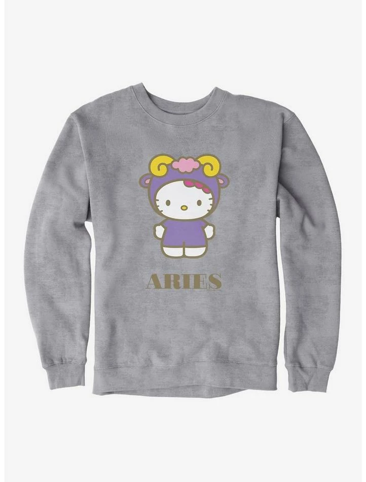 Budget 🤩 Hello Kitty Star Sign Aries Sweatshirt ✨ 6 Budget 🤩 Hello Kitty Star Sign Aries Sweatshirt ✨ - Image 4