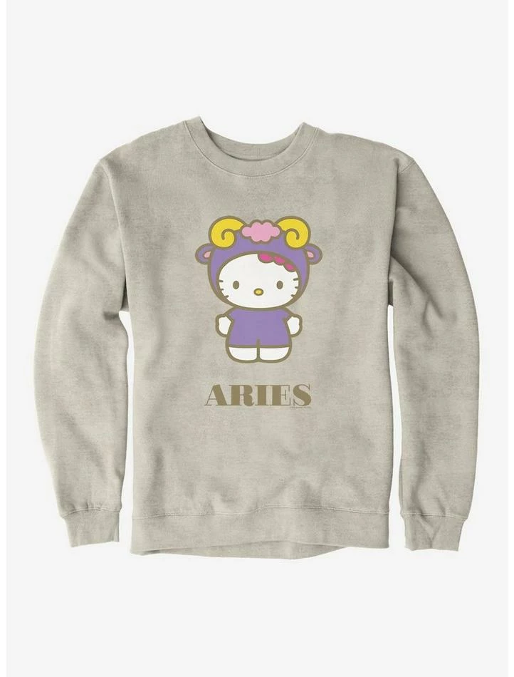 Budget 🤩 Hello Kitty Star Sign Aries Sweatshirt ✨ 8 Budget 🤩 Hello Kitty Star Sign Aries Sweatshirt ✨ - Image 6