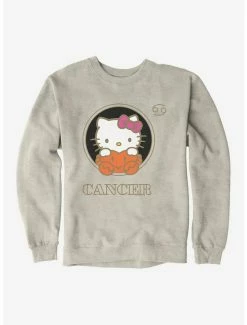 Best Sale ⌛ Hello Kitty Star Sign Cancer Stencil Sweatshirt ✨ -Cheap Sanrio Store 18189663 hi