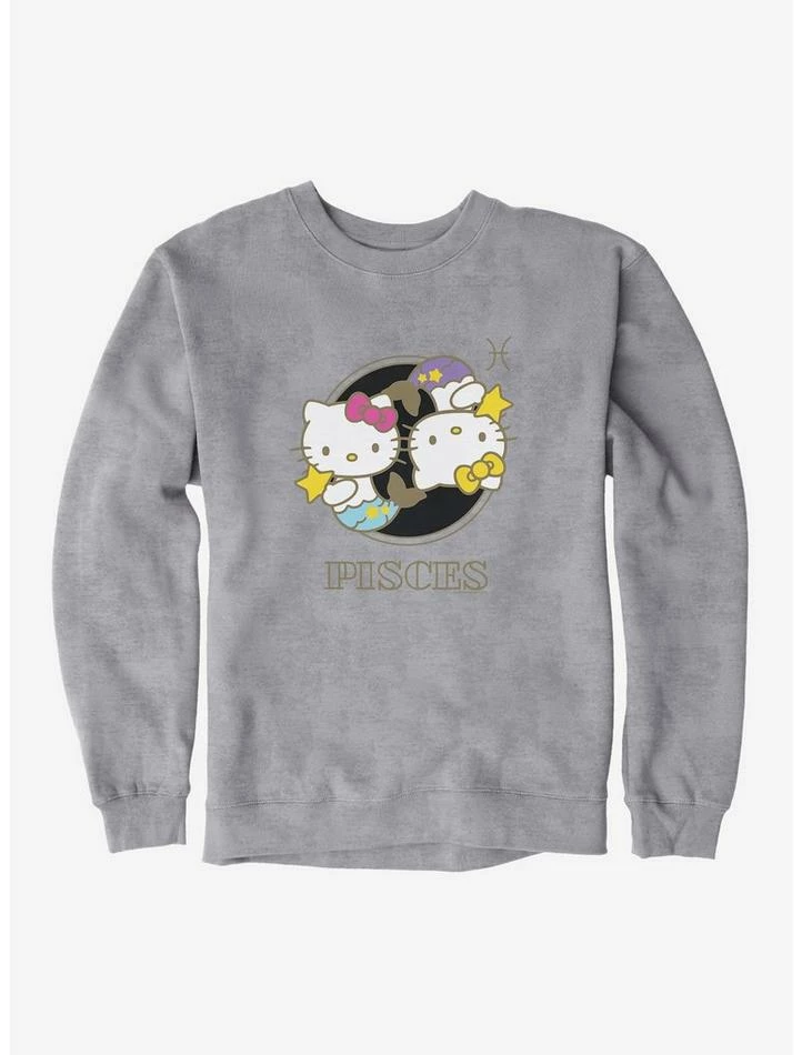 Promo 👏 Hello Kitty Star Sign Pisces Stencil Sweatshirt 👍 6 Promo 👏 Hello Kitty Star Sign Pisces Stencil Sweatshirt 👍 - Image 4