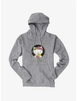 New 😀 Hello Kitty Star Sign Capricorn Stencil Hoodie 🥰 -Cheap Sanrio Store 18190629 hi