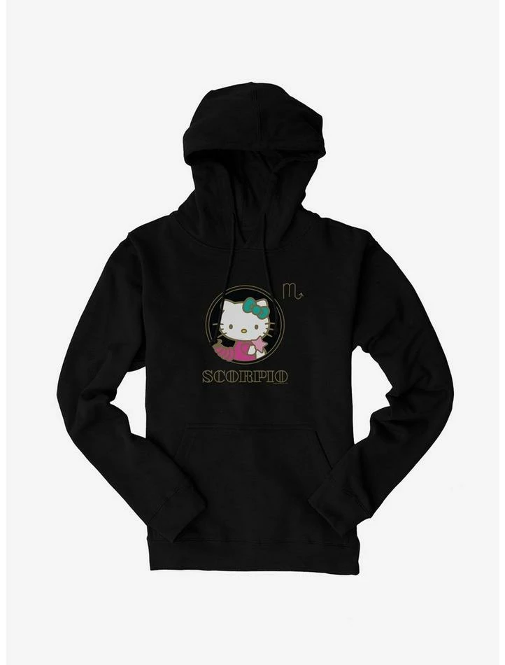Cheap 🎉 Hello Kitty Star Sign Scorpio Stencil Hoodie 🔔 3 Cheap 🎉 Hello Kitty Star Sign Scorpio Stencil Hoodie 🔔