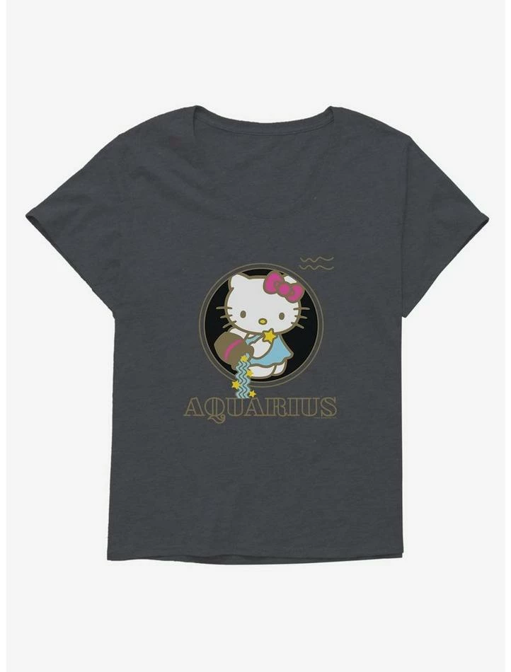 Deals ๐ Hello Kitty Star Sign Aquarius Stencil ๐ง Girls T-Shirt Plus Size โญ 4 Deals ๐ Hello Kitty Star Sign Aquarius Stencil ๐ง Girls T-Shirt Plus Size โญ - Image 2