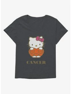 Brand new 🥰 Hello Kitty Star Sign Cancer 👧 Girls T-Shirt Plus Size 🤩 -Cheap Sanrio Store 18191765 hi
