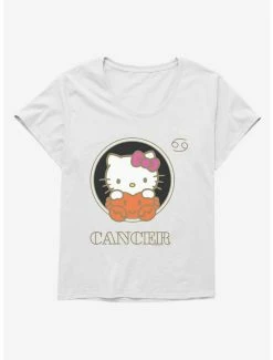 Promo 🔔 Hello Kitty Star Sign Cancer Stencil 👧 Girls T-Shirt Plus Size ⌛ -Cheap Sanrio Store 18191810 hi 1