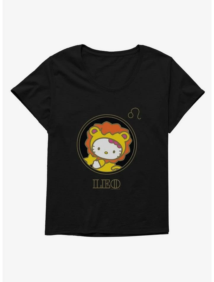 Deals 🛒 Hello Kitty Star Sign Leo Stencil 👧 Girls T-Shirt Plus Size 😉 5 Deals 🛒 Hello Kitty Star Sign Leo Stencil 👧 Girls T-Shirt Plus Size 😉 - Image 3