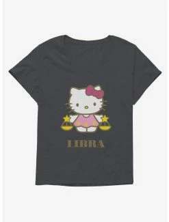Best reviews of 💯 Hello Kitty Star Sign Libra 👧 Girls T-Shirt Plus Size ✔️ -Cheap Sanrio Store 18192053 hi