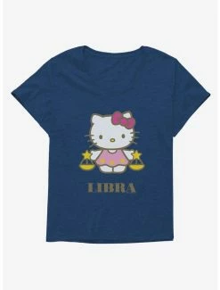 Best reviews of 💯 Hello Kitty Star Sign Libra 👧 Girls T-Shirt Plus Size ✔️