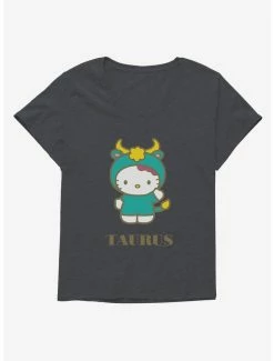 Cheapest 🔥 Hello Kitty Star Sign Taurus 👧 Girls T-Shirt Plus Size 💯 -Cheap Sanrio Store 18192413 hi