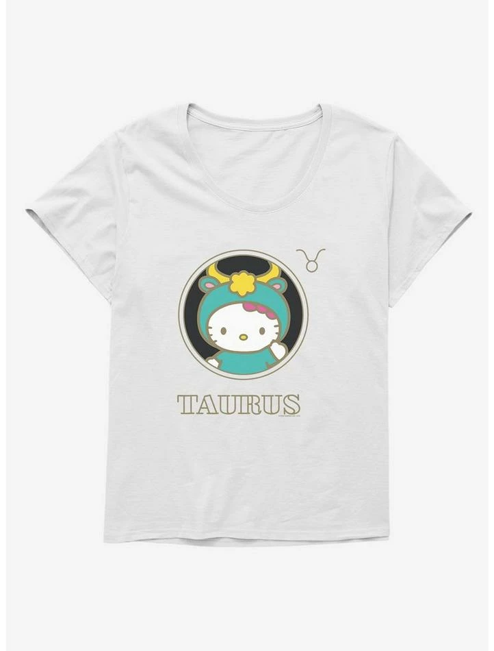 Buy ✔️ Hello Kitty Star Sign Taurus Stencil 👧 Girls T-Shirt Plus Size ⭐ 6 Buy ✔️ Hello Kitty Star Sign Taurus Stencil 👧 Girls T-Shirt Plus Size ⭐ - Image 4