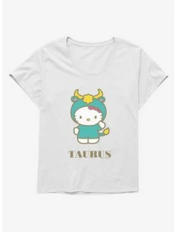 Cheapest 🔥 Hello Kitty Star Sign Taurus 👧 Girls T-Shirt Plus Size 💯 -Cheap Sanrio Store 18192467 hi 1