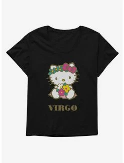 Best Sale โ Hello Kitty Star Sign Virgo ๐ง Girls T-Shirt Plus Size ๐ฅ