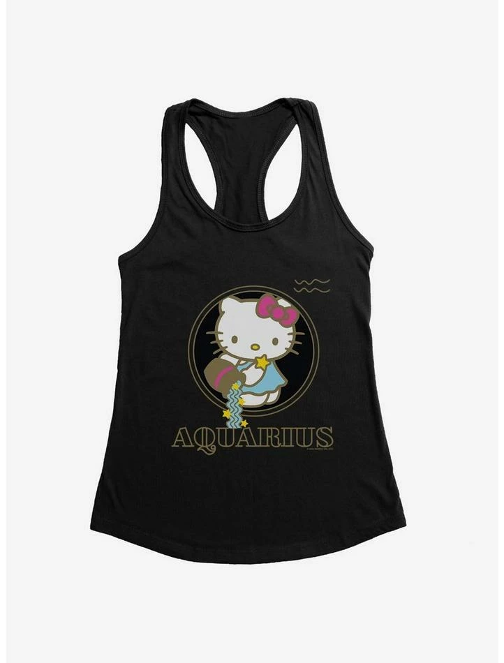 Hot Sale โจ Hello Kitty Star Sign Aquarius Stencil ๐ง Girls Tank ๐ 3 Hot Sale โจ Hello Kitty Star Sign Aquarius Stencil ๐ง Girls Tank ๐