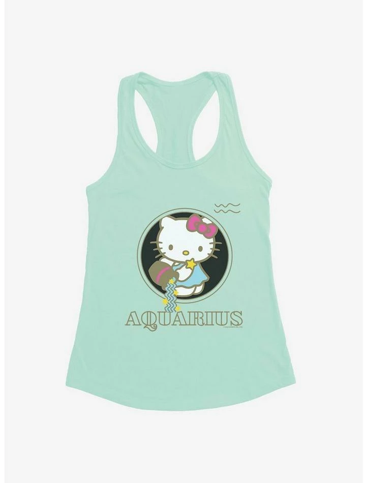 Hot Sale โจ Hello Kitty Star Sign Aquarius Stencil ๐ง Girls Tank ๐ 7 Hot Sale โจ Hello Kitty Star Sign Aquarius Stencil ๐ง Girls Tank ๐ - Image 5