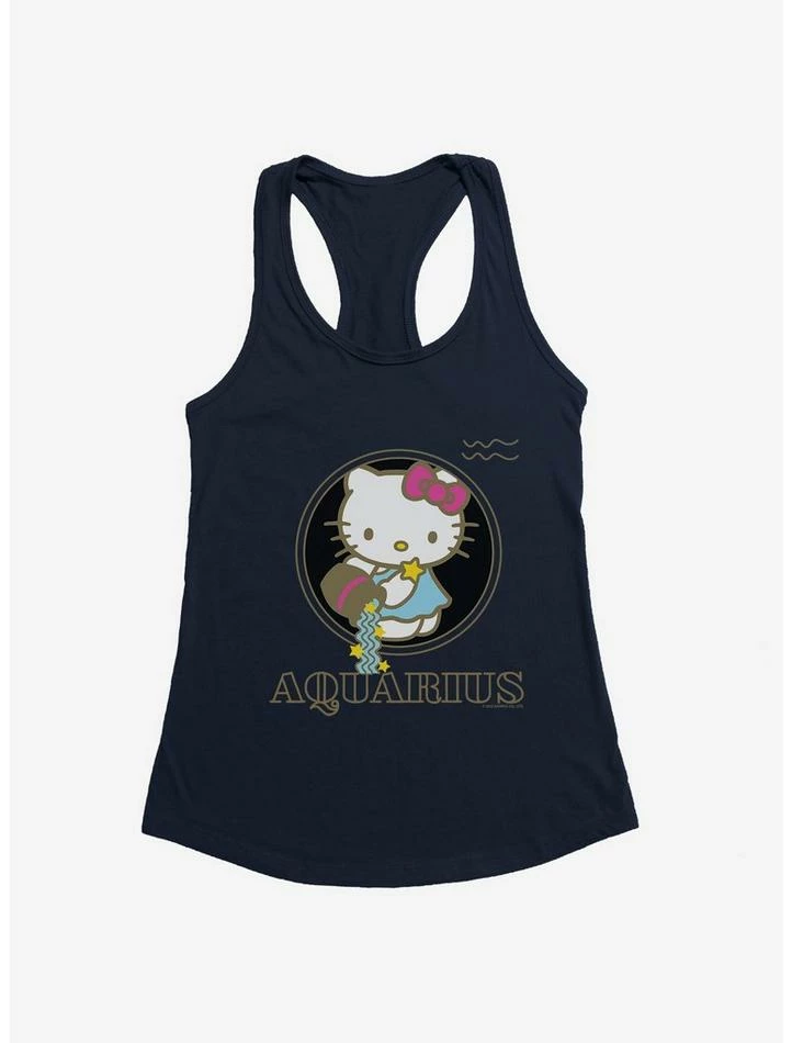 Hot Sale โจ Hello Kitty Star Sign Aquarius Stencil ๐ง Girls Tank ๐ 8 Hot Sale โจ Hello Kitty Star Sign Aquarius Stencil ๐ง Girls Tank ๐ - Image 6