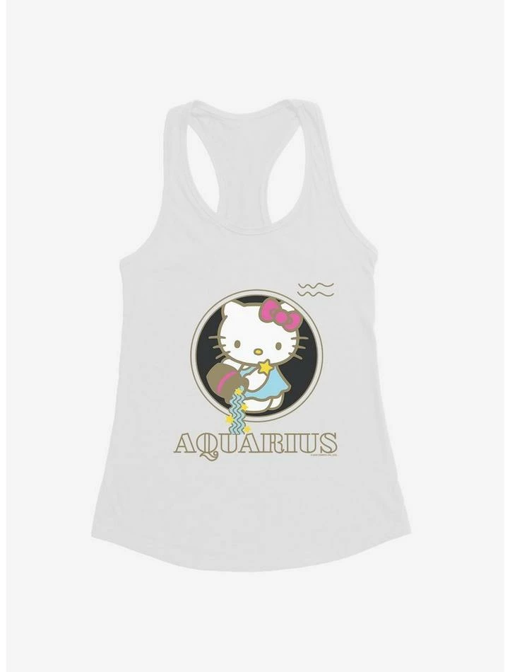 Hot Sale โจ Hello Kitty Star Sign Aquarius Stencil ๐ง Girls Tank ๐ 6 Hot Sale โจ Hello Kitty Star Sign Aquarius Stencil ๐ง Girls Tank ๐ - Image 4