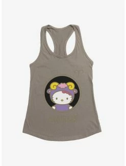 Hot Sale ⭐ Hello Kitty Star Sign Aries Stencil 👧 Girls Tank 🌟 -Cheap Sanrio Store 18194431 hi