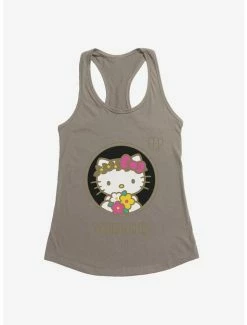 Top 10 👏 Hello Kitty Star Sign Capricorn Stencil 👧 Girls Tank 🔥 -Cheap Sanrio Store 18194599 hi