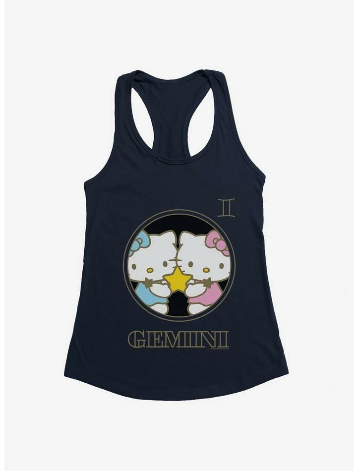 Promo ๐ Hello Kitty Star Sign Gemini Stencil ๐ง Girls Tank ๐ 8 Promo ๐ Hello Kitty Star Sign Gemini Stencil ๐ง Girls Tank ๐ - Image 6