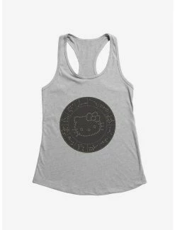 Cheapest 🛒 Hello Kitty Star Sign Map 👧 Girls Tank ⭐