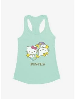 Hot Sale 🌟 Hello Kitty Star Sign Pisces 👧 Girls Tank ❤️ -Cheap Sanrio Store 18194935 hi