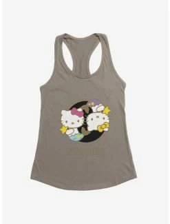 Flash Sale ๐ Hello Kitty Star Sign Pisces Stencil ๐ง Girls Tank โ๏ธ