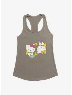 Hot Sale 🌟 Hello Kitty Star Sign Pisces 👧 Girls Tank ❤️ -Cheap Sanrio Store 18194991 hi