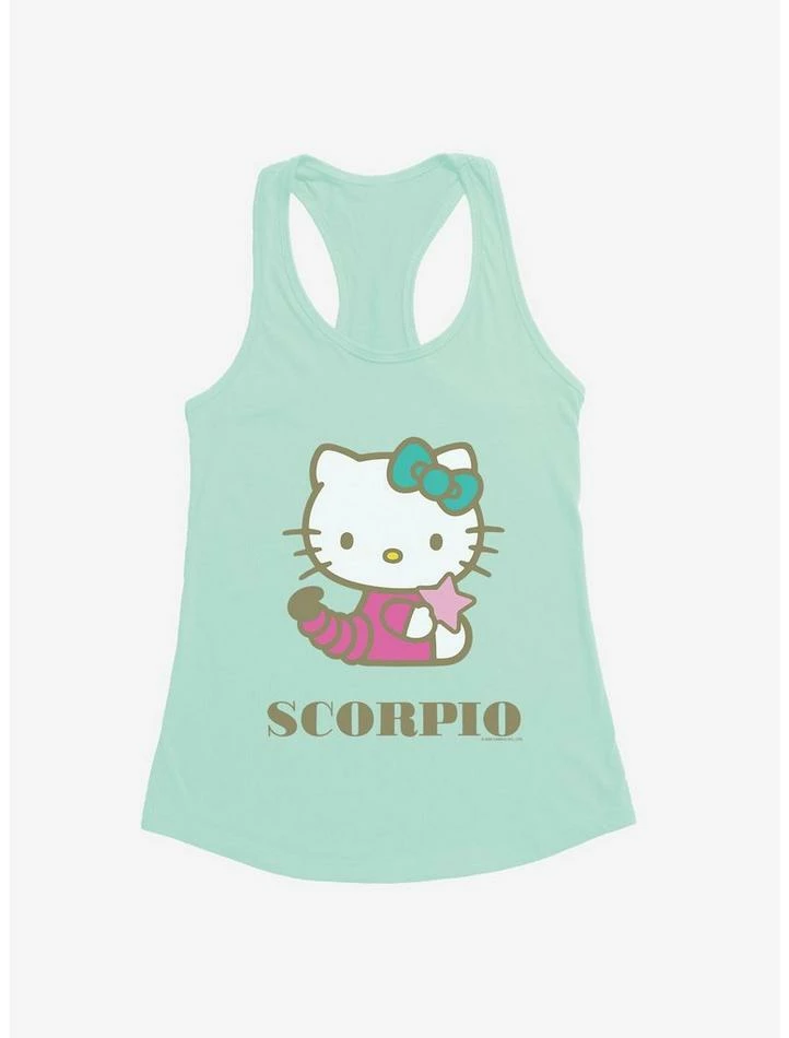 Promo 💯 Hello Kitty Star Sign Scorpio 👧 Girls Tank 💯 3 Promo 💯 Hello Kitty Star Sign Scorpio 👧 Girls Tank 💯