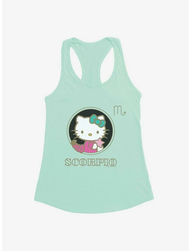 Coupon 👍 Hello Kitty Star Sign Scorpio Stencil 👧 Girls Tank ⌛ 4 Coupon 👍 Hello Kitty Star Sign Scorpio Stencil 👧 Girls Tank ⌛ - Image 2