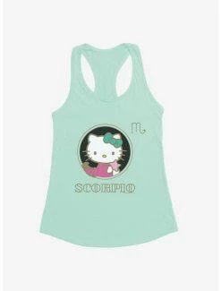 Coupon 👍 Hello Kitty Star Sign Scorpio Stencil 👧 Girls Tank ⌛