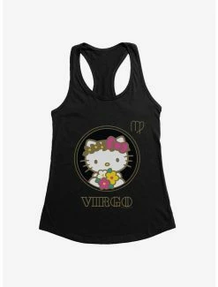 Best Pirce ❤️ Hello Kitty Star Sign Virgo Stencil 👧 Girls Tank 🛒