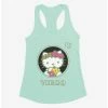 Top 10 👏 Hello Kitty Star Sign Capricorn Stencil 👧 Girls Tank 🔥