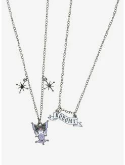 Buy 🤩 Kuromi Crystal Ball Nameplate Necklace Set 🔥