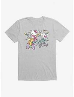 Deals 😍 Hello Kitty Sugar Rush 🍬 Candy Rainbow T-Shirt ✔️ -Cheap Sanrio Store 18281085 hi