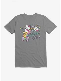 Deals 😍 Hello Kitty Sugar Rush 🍬 Candy Rainbow T-Shirt ✔️ -Cheap Sanrio Store 18281121 hi