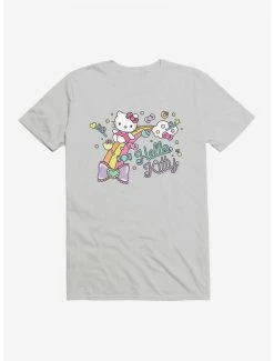 Deals 😍 Hello Kitty Sugar Rush 🍬 Candy Rainbow T-Shirt ✔️ -Cheap Sanrio Store 18281130 hi