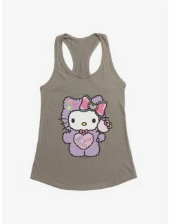Buy 😉 Hello Kitty Sugar Rush Fuzzy Lollipop 👧 Girls Tank 🔔 -Cheap Sanrio Store 18283337 hi