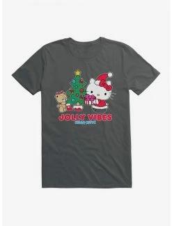 Wholesale 🤩 Hello Kitty Jolly Vibes T-Shirt 👍 -Cheap Sanrio Store 18291490 hi