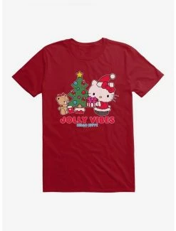 Wholesale 🤩 Hello Kitty Jolly Vibes T-Shirt 👍 -Cheap Sanrio Store 18291508 hi