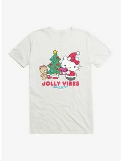 Wholesale 🤩 Hello Kitty Jolly Vibes T-Shirt 👍 -Cheap Sanrio Store 18291544 hi