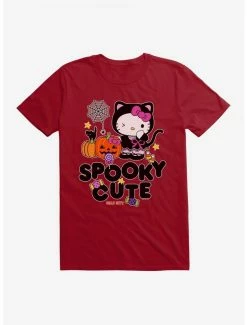 Outlet 😍 Hello Kitty Spooky Cute T-Shirt 🌟 -Cheap Sanrio Store 18291580 hi