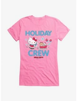 Hot Sale 🛒 Hello Kitty Holiday Crew Sled 👧 Girls T-Shirt 🤩 13 Hot Sale 🛒 Hello Kitty Holiday Crew Sled 👧 Girls T-Shirt 🤩 -Cheap Sanrio Store 18291783 hi