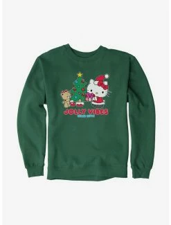 New 😉 Hello Kitty Jolly Vibes Sweatshirt ⭐ -Cheap Sanrio Store 18291879 hi 1