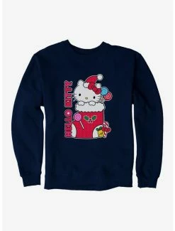 Brand new ✔️ Hello Kitty Sweet Stocking Sweatshirt 👏 -Cheap Sanrio Store 18292005 hi