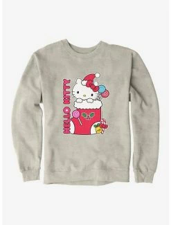 Brand new ✔️ Hello Kitty Sweet Stocking Sweatshirt 👏 -Cheap Sanrio Store 18292012 hi