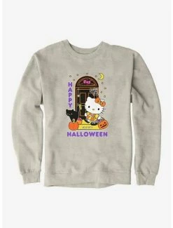 Brand new ❤️ Hello Kitty Trick Or Treating Sweatshirt 😉 -Cheap Sanrio Store 18292068 hi