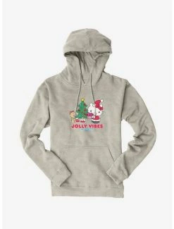 Outlet ✨ Hello Kitty Jolly Vibes Hoodie 🥰 -Cheap Sanrio Store 18292180 hi