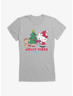 Outlet 🌟 Hello Kitty Jolly Vibes 👧 Girls T-Shirt ✔️ -Cheap Sanrio Store 18292646 hi