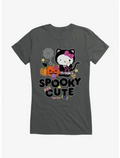 Discount 🔔 Hello Kitty Spooky Cute 👧 Girls T-Shirt 👏 -Cheap Sanrio Store 18292688 hi